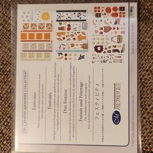 Creative Memories Festivities sticker set